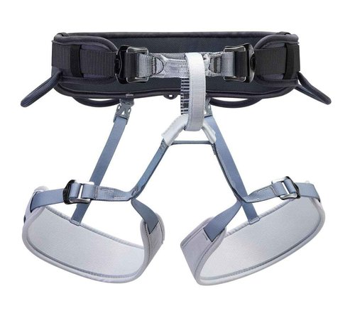 PETZL, Harness Corax Dark Gray S2, Comfortable and fully adjustable harness for gym and outdoor climbing