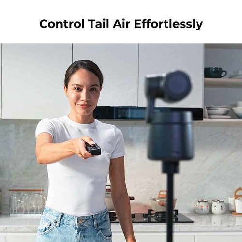 OBSBOT Tail Air Smart Remote Controller, PTZ Control via Gimbal Button or Wrist Movements, Bluetooth Wirelessly Connect up to 3 OBSBOT Tail Air/Tail 2 Devices