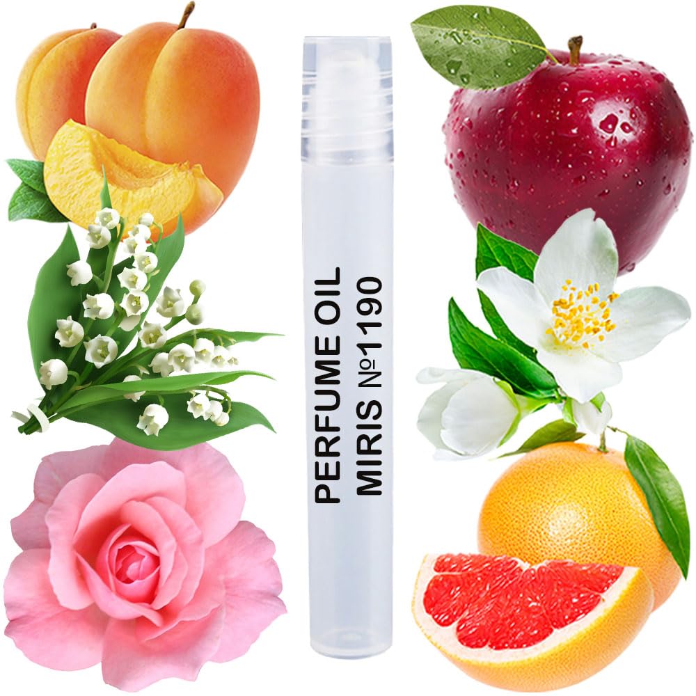 MIRIS No. 1190, Inspired by Be Delicio Fresh Blossom, Long-Lasting Perfume Oil for Women Roll-On, Rollerball 0.34 Fl Oz / 10 ml