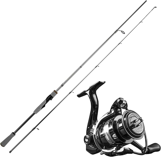 Spinning Fishing Combo - 7' Pioneer Series Fishing Rod and Size 3000 LITE II Spinning Reel
