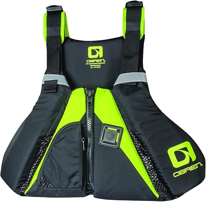 O'Brien Arsenal SUP Life Jacket Black/Lime, XS/SM