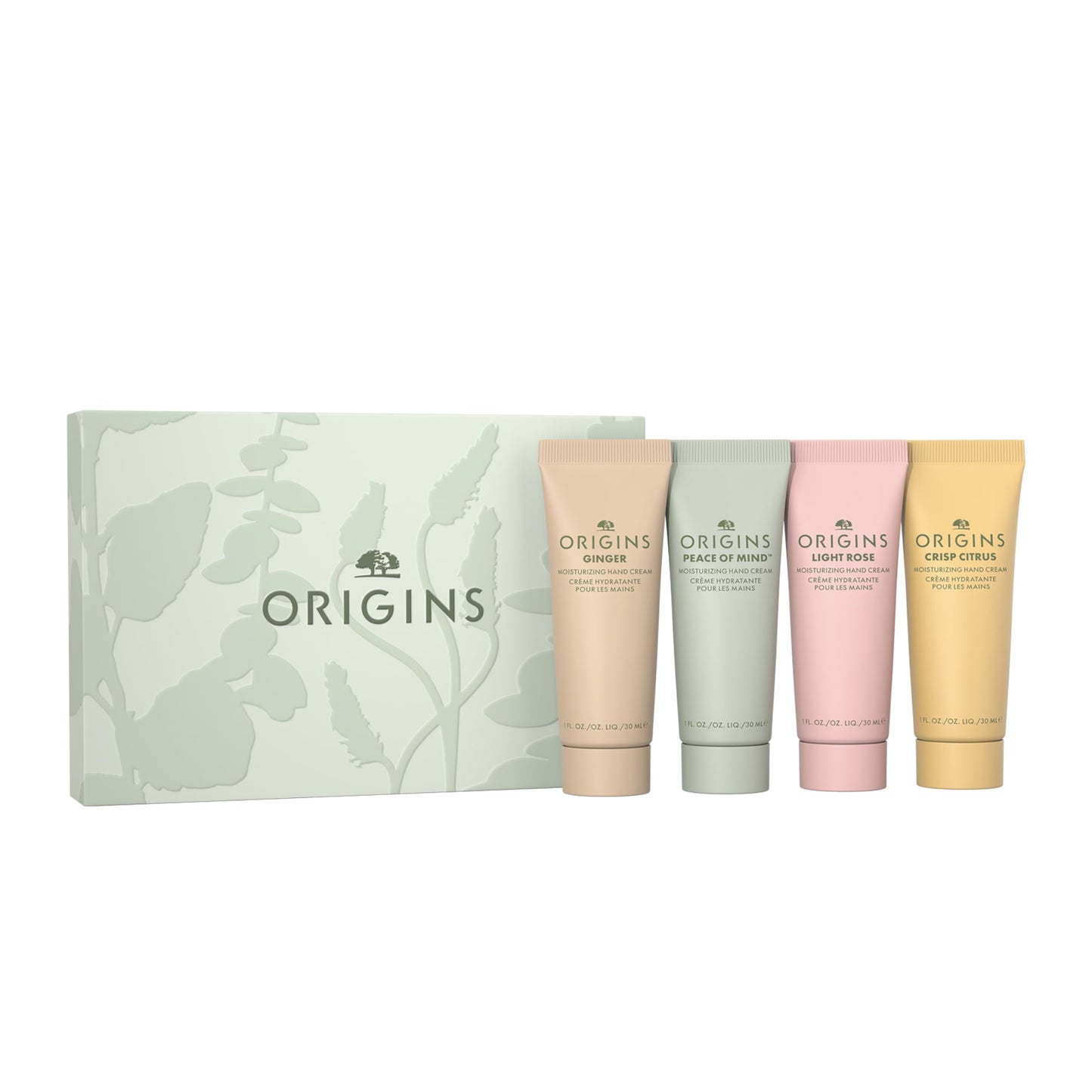 Origins Hand Cream Essentials Gift Set | Softens Dry Skin | Travel Hand Lotion With Plant-Derived Glycerin & Meadowfoam Seed Oil