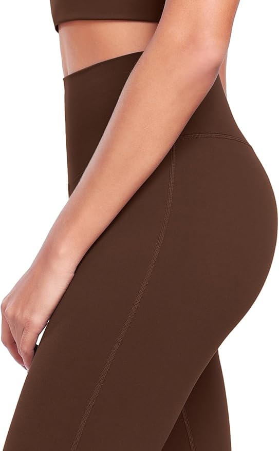 HeyNuts Harmony Flare Leggings 29"/30.5"/32.5"/34.5", High Waisted Tummy Control Wide Leg Bootcut Yoga Pants Lounge Soft