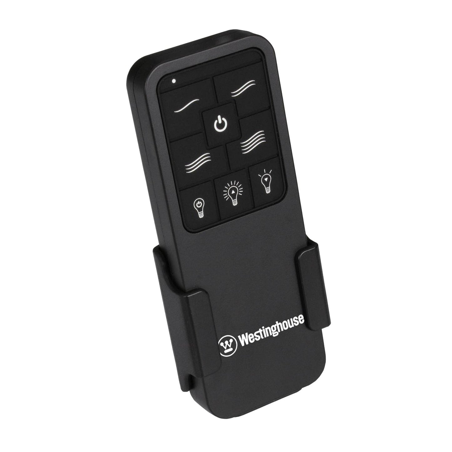 Westinghouse 7787900 Four Speed Black Ceiling Fan Remote Control With Backlit Buttons
