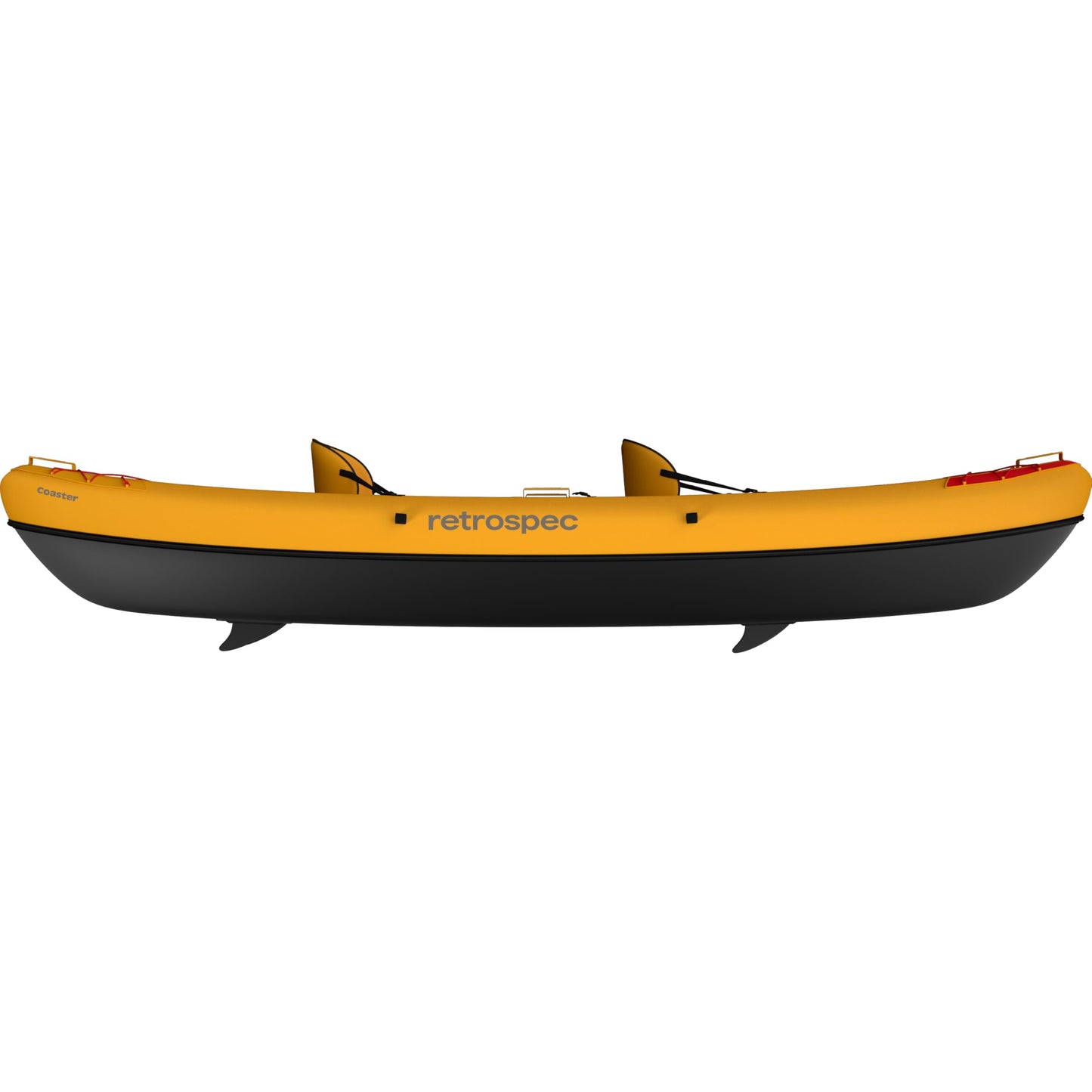 Retrospec Coaster Tandem Inflatable Kayak - 2 Person Inflatable Kayak for Adults, 440lb Weight Capacity, Puncture Resistant, Lightweight 2 Person Kayak with Adjustable Seats Paddle & Pump