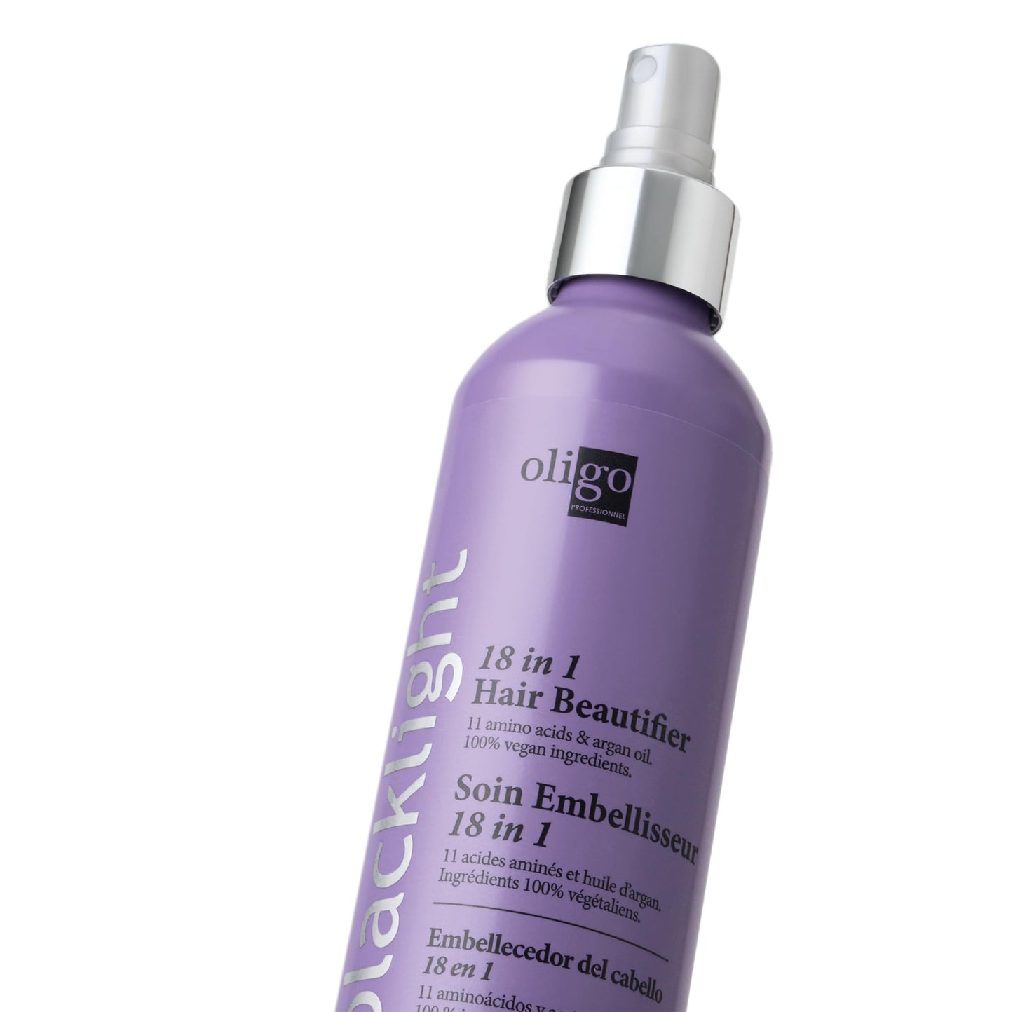 Oligo Professionnel - Blacklight 18-in-1 Hair Beautifier for blondes - Vegan - Paraben free - Anti Frizz - Heat Protectant Leave
