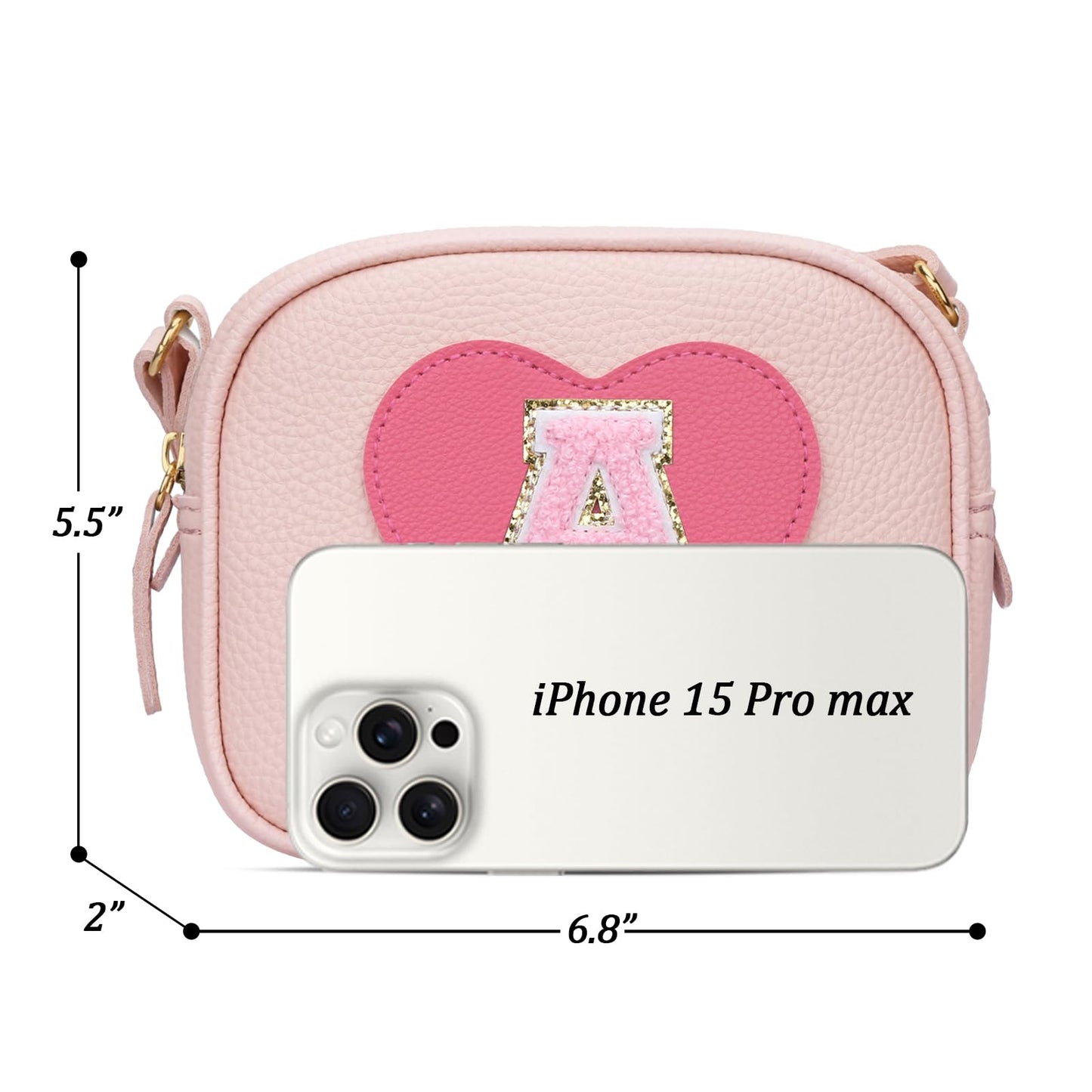 KKXIU 2 3 4 5 6 7 8 9 10 Year Old Girl Gift Kids Purse Toddler Wallet Crossbody Bag with Tassel(Pink-A)
