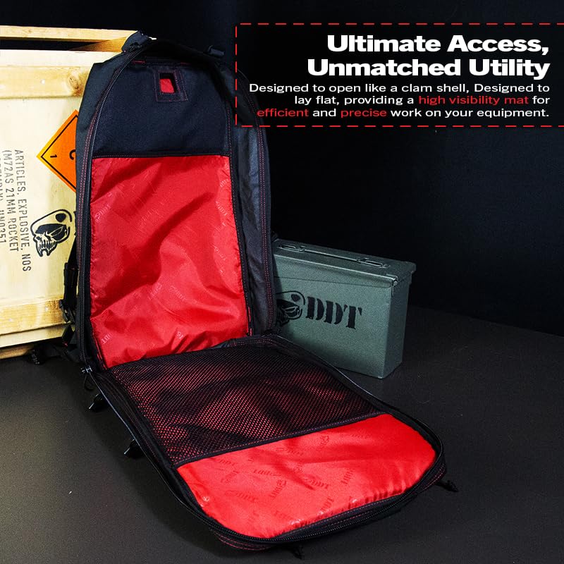 DDT Death Dealer Tactical Venom 48 Hour Assault Backpack, Color Bloodline