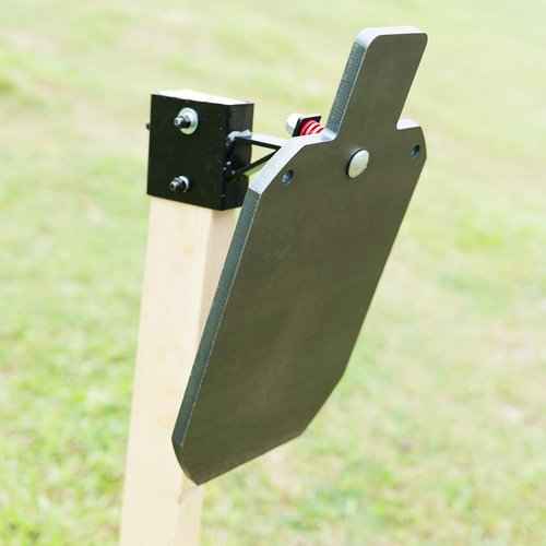 AR500 Steel Targets for Shooting, FULLBOW 1/2" Thick Rifle Rated Gong Silhouette Metal Target for Precision Shooting