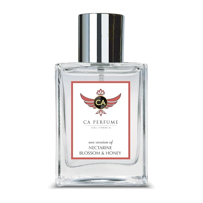 CA Perfume Impression of Nectarine Blossom & Honey for Women and Men Long Lasting Unisex Fragrance Eau De Parfum 1.7 Fl Oz 50ml