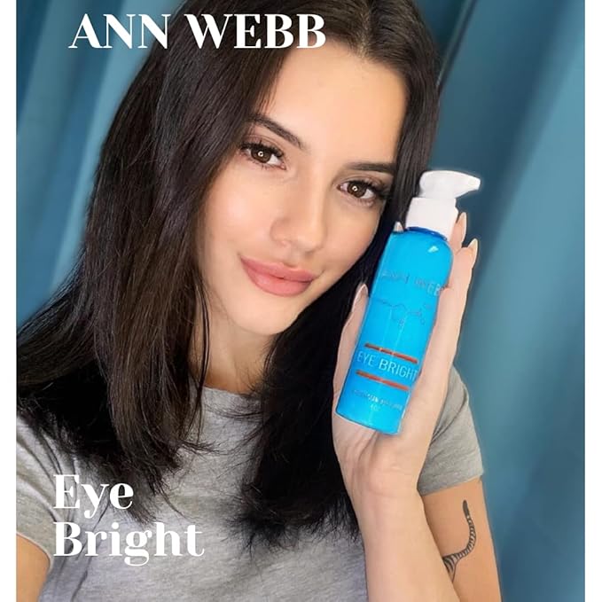 Eye Bright Cream - Anti Aging Eye Cream w/Collagen Peptides & Hyaluronic Acid for Dark Circles, Firms Fine Lines.5oz