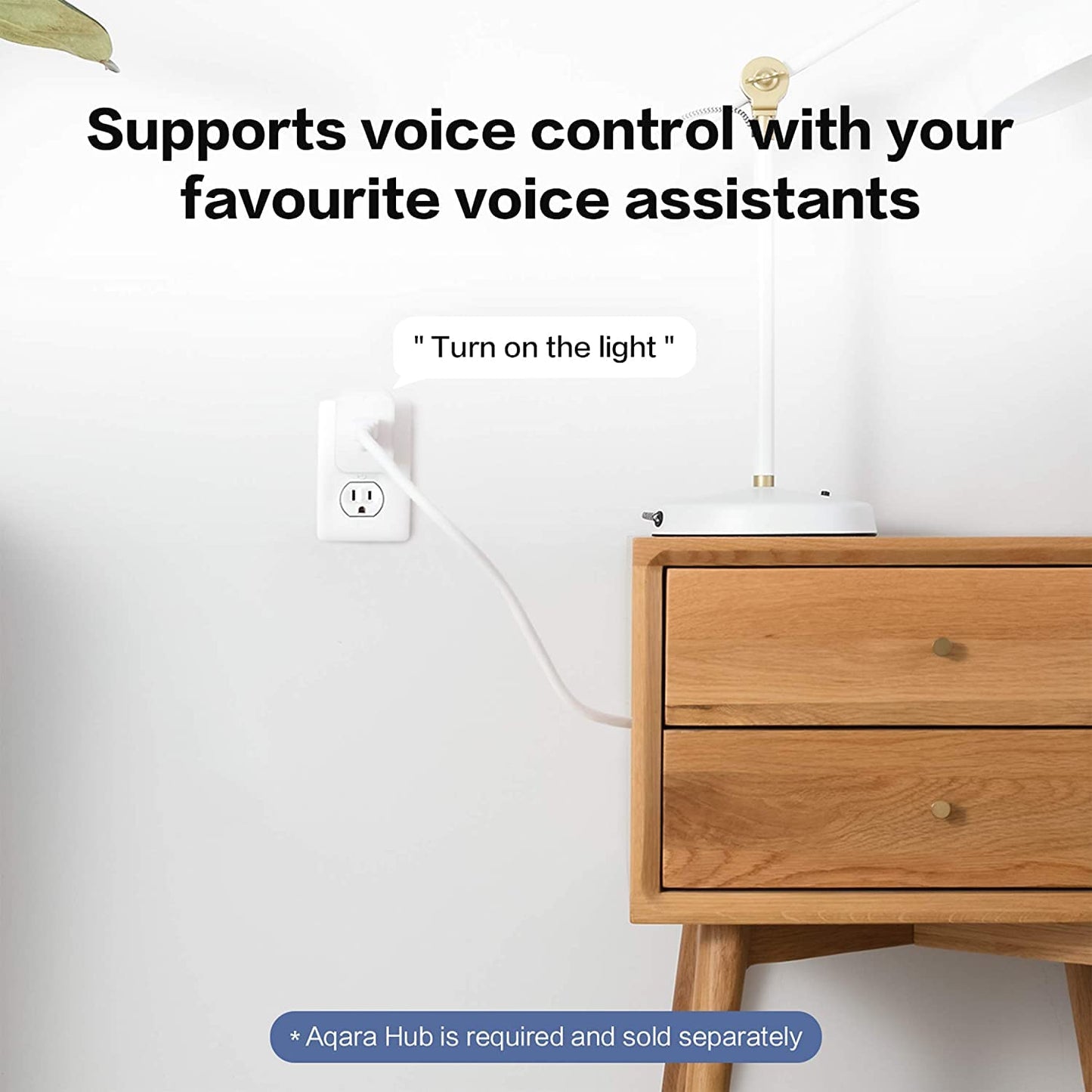 Aqara Zigbee Smart Plug With Energy Monitoring,Overload Protection,Scheduling And Voice Control, 15A Outlet Compatible With Alex