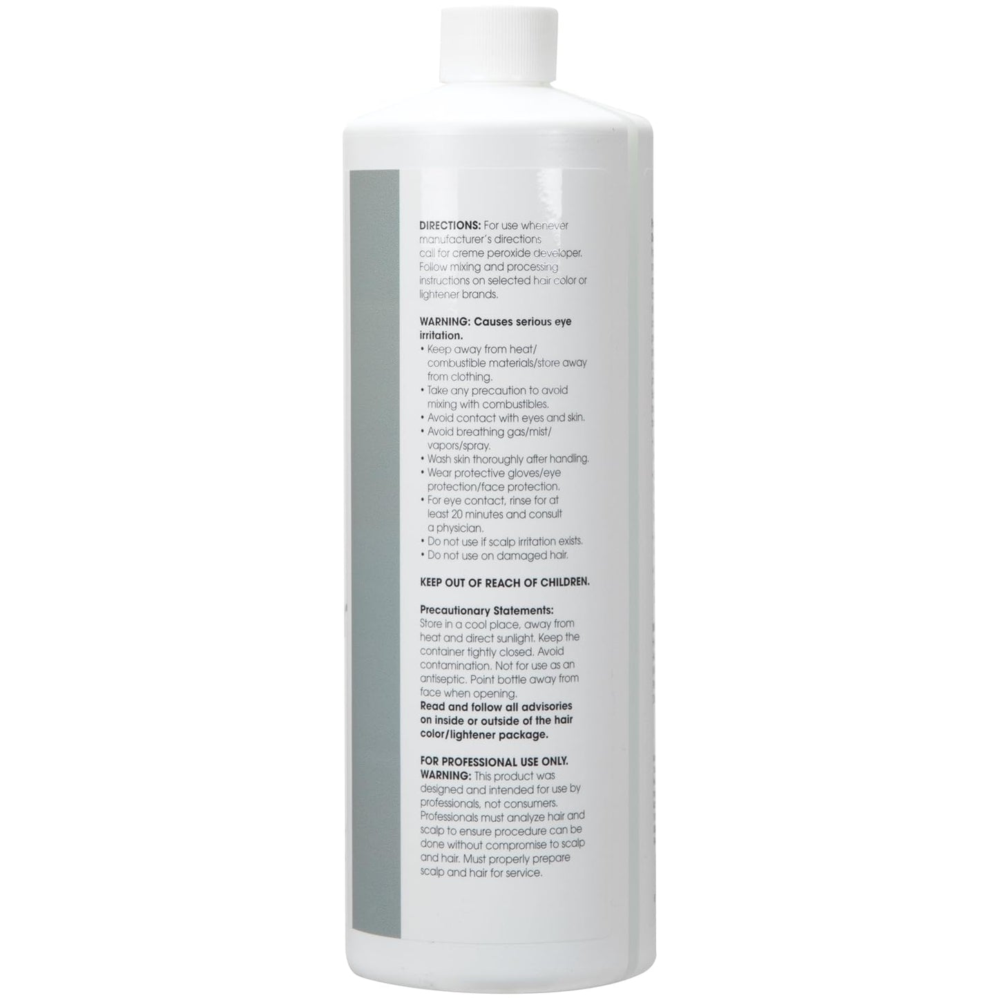 ForPro Expert 10 Volume Crme Developer for Hair Lightening, Gray Coverage & Color Deposit with Minimum Lift, 32 Fl Oz