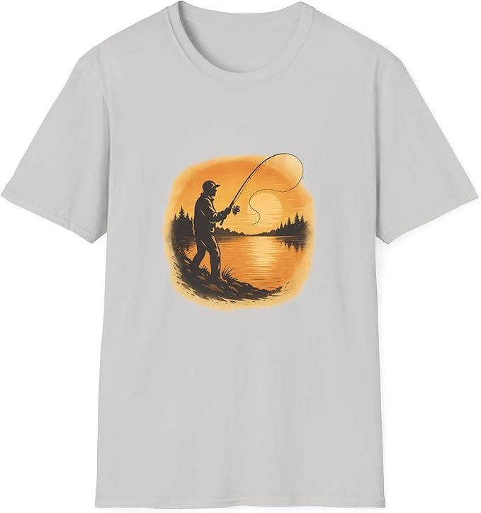 Fishing Vibes Unisex T-Shirt | Perfect for Outdoor Lovers, Casual Wear, Gifts, Summer Adventures, Fishing Enthusiasts