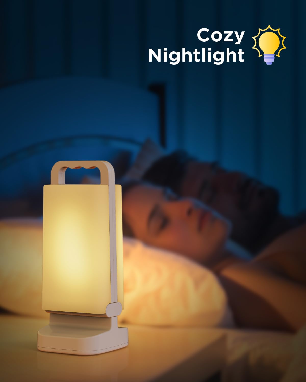 Lepwings Camping Lantern, solar Lanterns, 6000mAh Rechargeable Light 2-in-1 Dimmable Outdoor Waterproof Gear with USB Charging – lanterns for power outages Hurricane, Hiking, Fish, Emergency, and Home