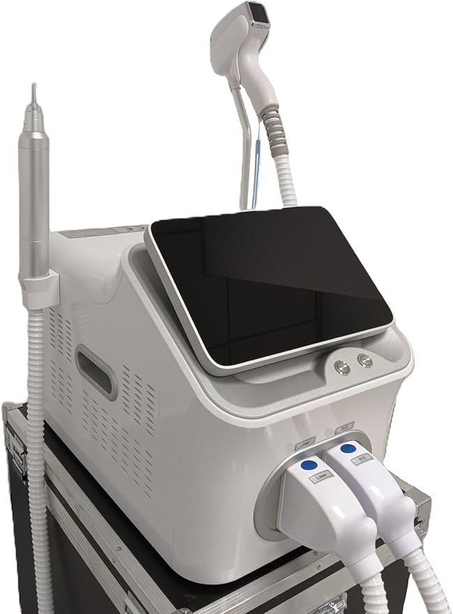 Painless 2-in-1 Hair Removal Device for Home Use, Suitable for Both Men and Women in Multiple Areas, Professionally Removes Melanin, Lightens Spots and Whitens The Skin