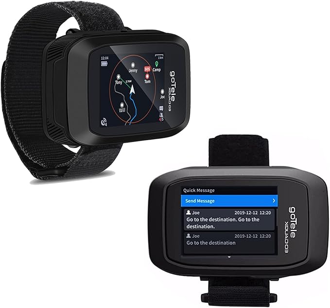 2 Packs GPS Handheld for Hiking Real Time Group Outdoor Exploring Tracking Communication Device Gotele Xquad 03 Off Grid T...