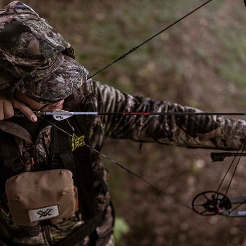 Victory Archery VForce 0.245" Standard Diameter Hunting Arrow (Spine: 350, 12 Pack Bare Shafts, Straightness ± 0.006 - Sport - Red)