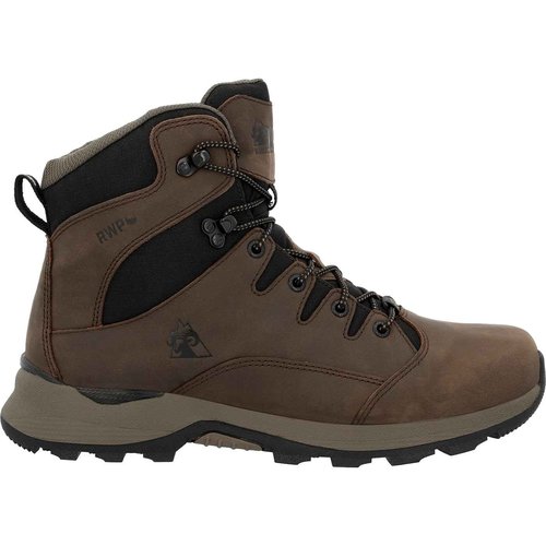 ROCKY Trophy Series Waterproof Outdoor Boot, Brown, Size 8.5(W)