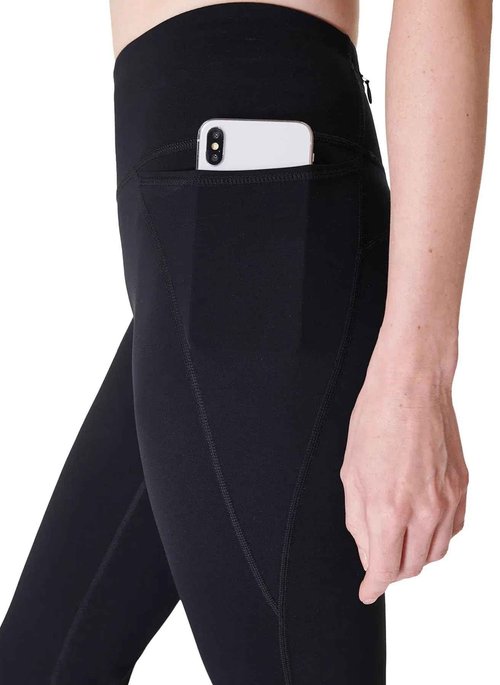 Sweaty Betty Women's Power 32" Flared Bootcut Workout Pant Yoga Pants, Black, X-Small