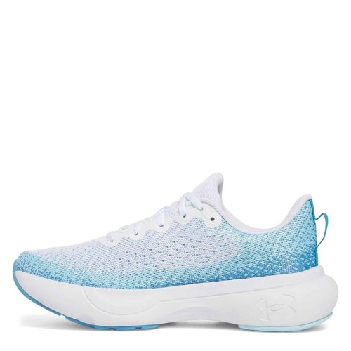 Under Armour Women's Infinite, (105) White/Ether Blue/White, 8, US