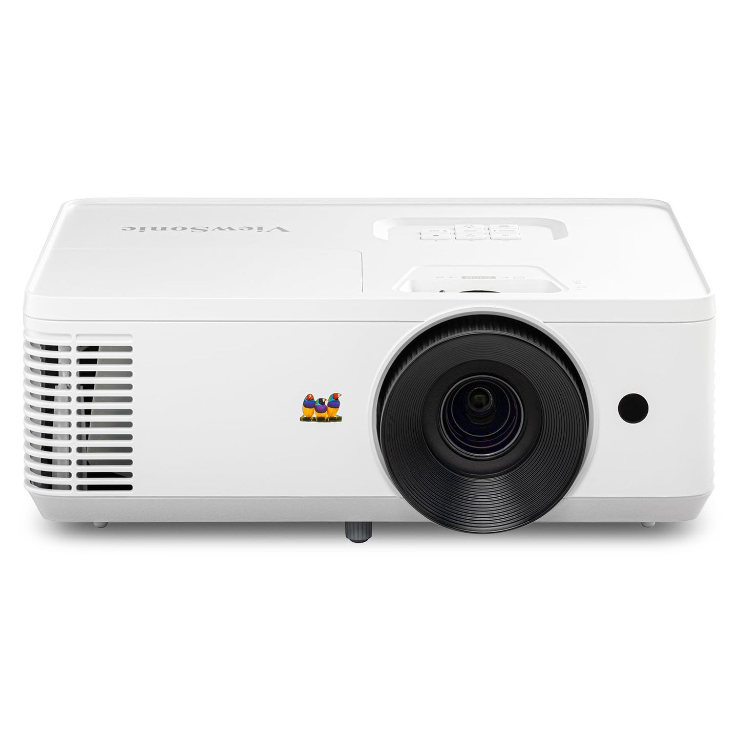 ViewSonic PA503HD 4000 Lumens High Brightness DLP Projector with 1.1x Optical Zoom, USB, and HDMI inputs for Home and Office