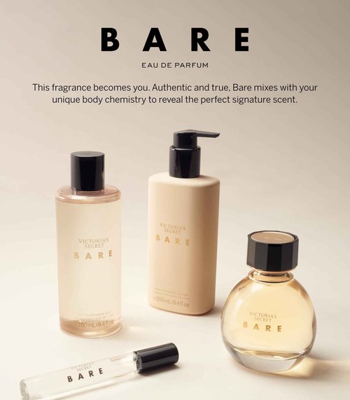 Victoria's Secret Bare Eau de Parfum, Original - 3.4 fl oz