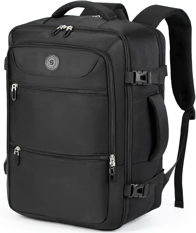 Sowaovut Travel Laptop Backpack, Extra Large High School College Backpacks, Flight Approved Daypack Business Bag Fit 17.3 ...