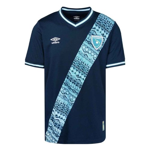 Umbro Men's Soccer Jersey, Navy/Sky-Away Short Sleeve