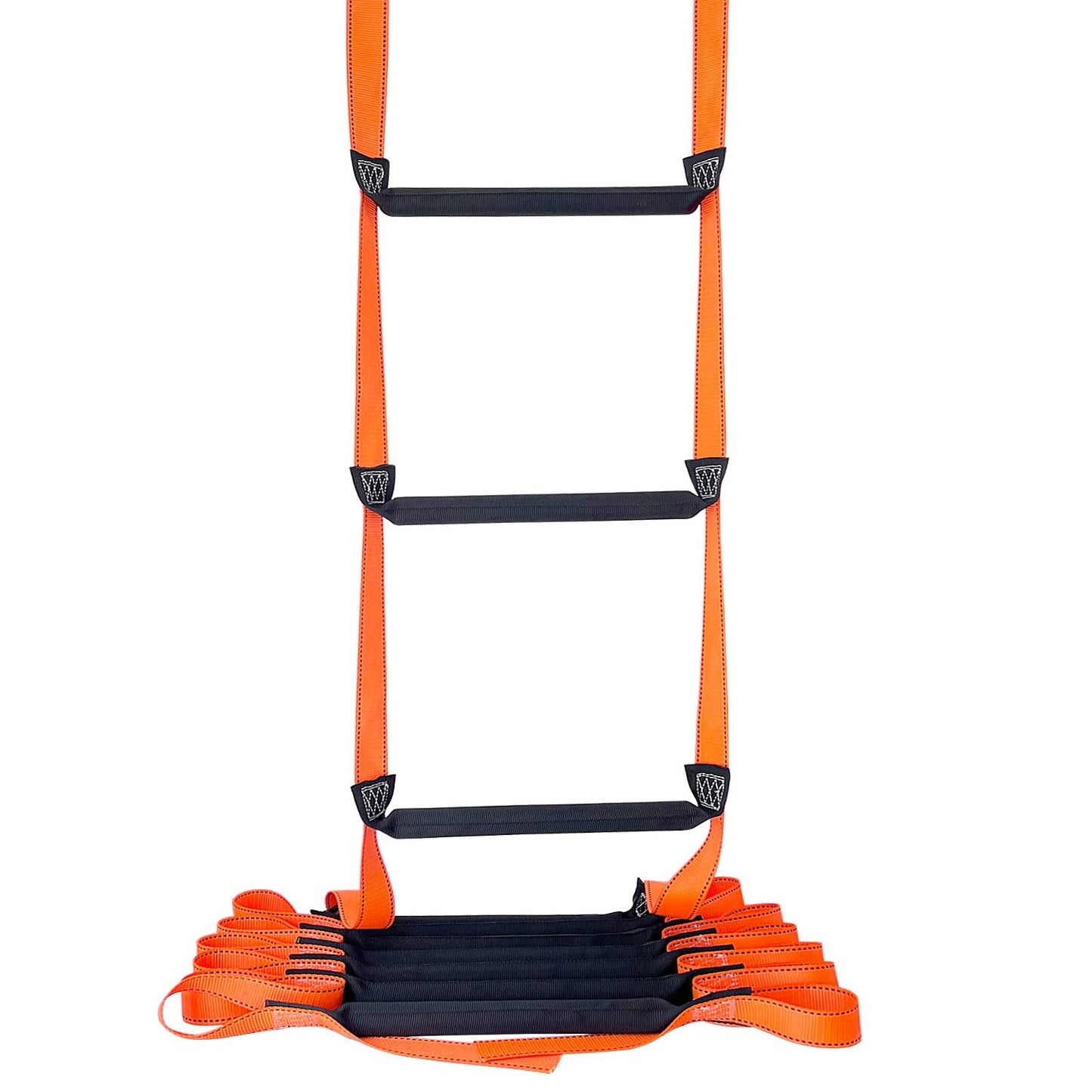 Fire Escape Ladder, 8.2 Feet Emergency Fire Ladder, Reusable Portable Safety Rope Ladder for Kids and Adults