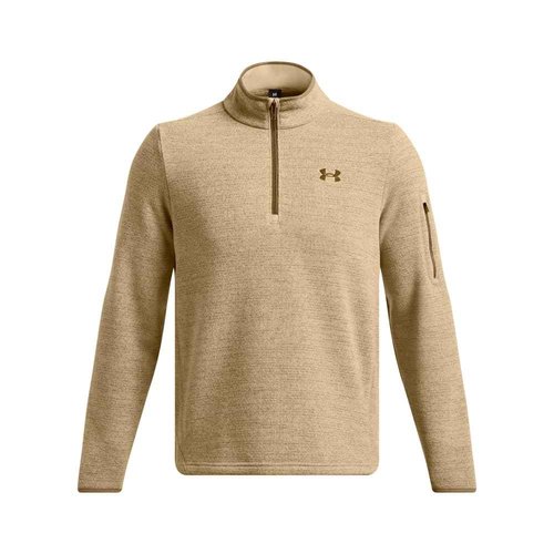 Under Armour Men's Specialist Quarter Zip, (263) Camel / / Coyote, Large