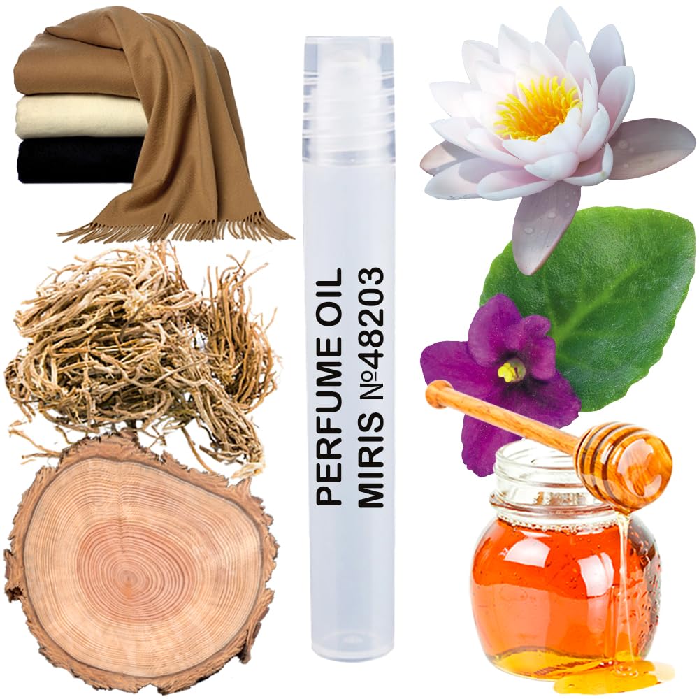 MIRIS No. 48203, Inspired by Bvl Man, Long-Lasting Perfume Oil for Men Roll-On, Rollerball 0.34 Fl Oz / 10 ml
