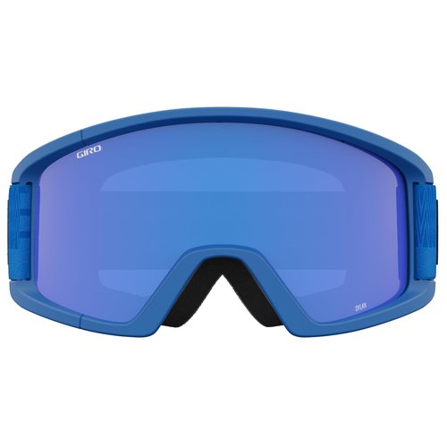 Giro Women's and Youth Dylan Ski and Snowboard Goggles - Lapis Blue Mzansi Strap with Grey Cobalt/Yellow Lenses
