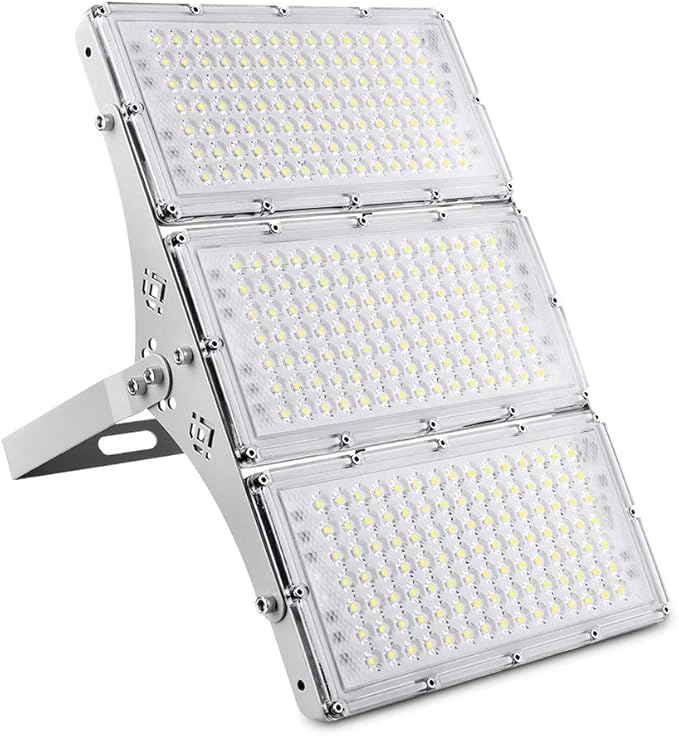 CHARON 300W LED Flood Light, 24000LM Super Bright Outdoor Security Lights with Wider Lighting Angle, 6000K Daylight White,...