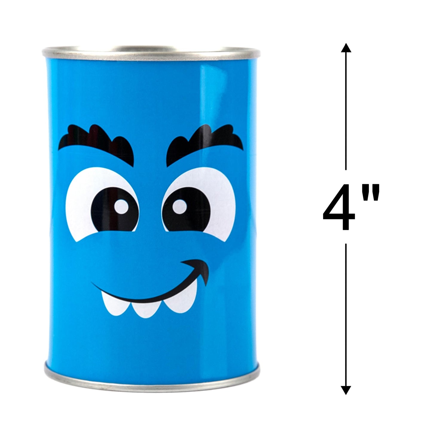 ArtCreativity Halloween Carnival Bean Bag Toss Game - Halloween Party Game with 10 Tin Cans and 3 Bean Bags - Indoor and Outdoor Party Activity for Kids - Tossing Game for Kids 3 and Up