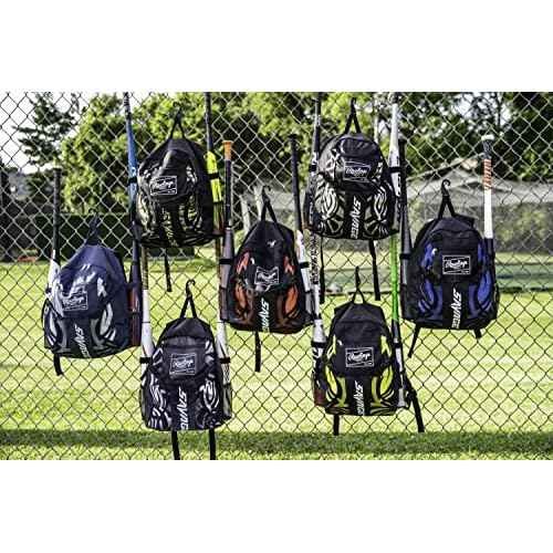 Rawlings | SAVAGE Backpack Equipment Bag | T-Ball/Youth Baseball & Softball | Multiple Styles