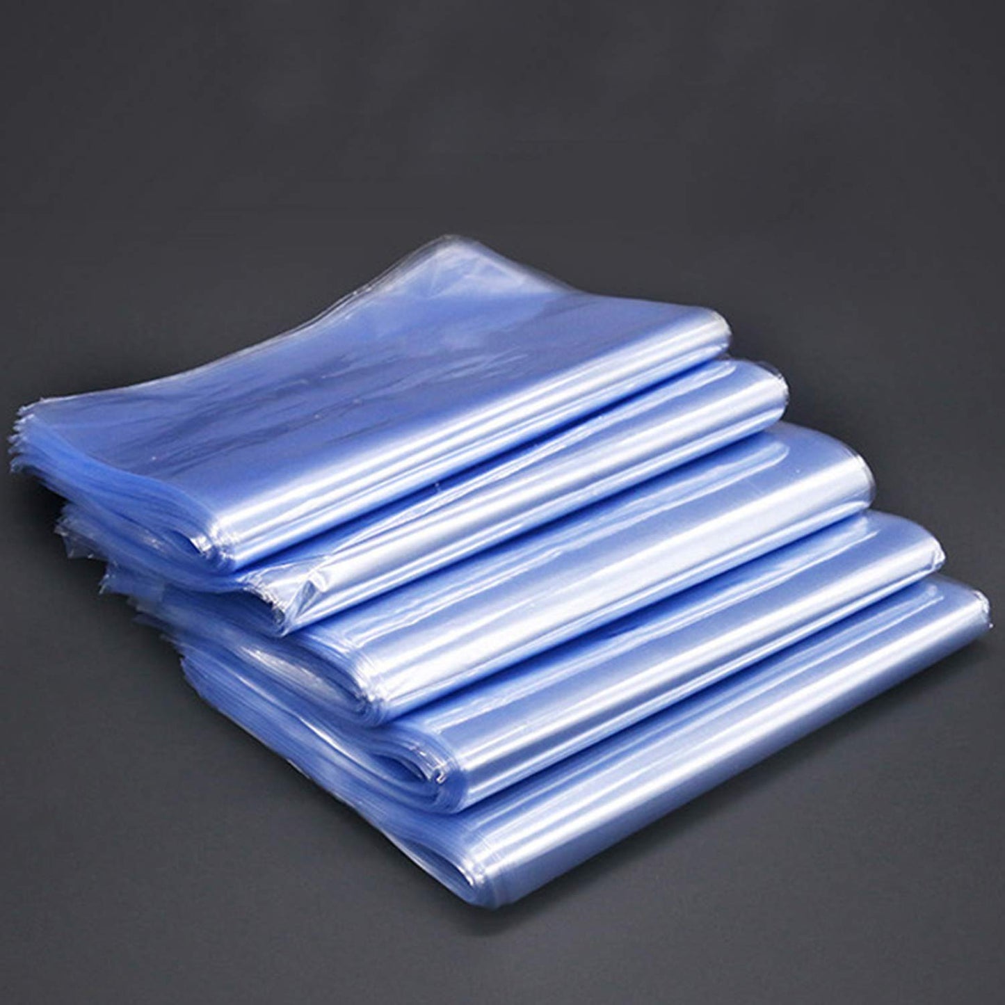 Shrink Wrap Bags,12x16 Inches 20 Pcs PVC Clear Heat Seal Shrink Wrap for Book, Bath Bombs, Film DVD/CD, Candles, Shoes, Soap, Bottles, Crafts and DIY Crafts