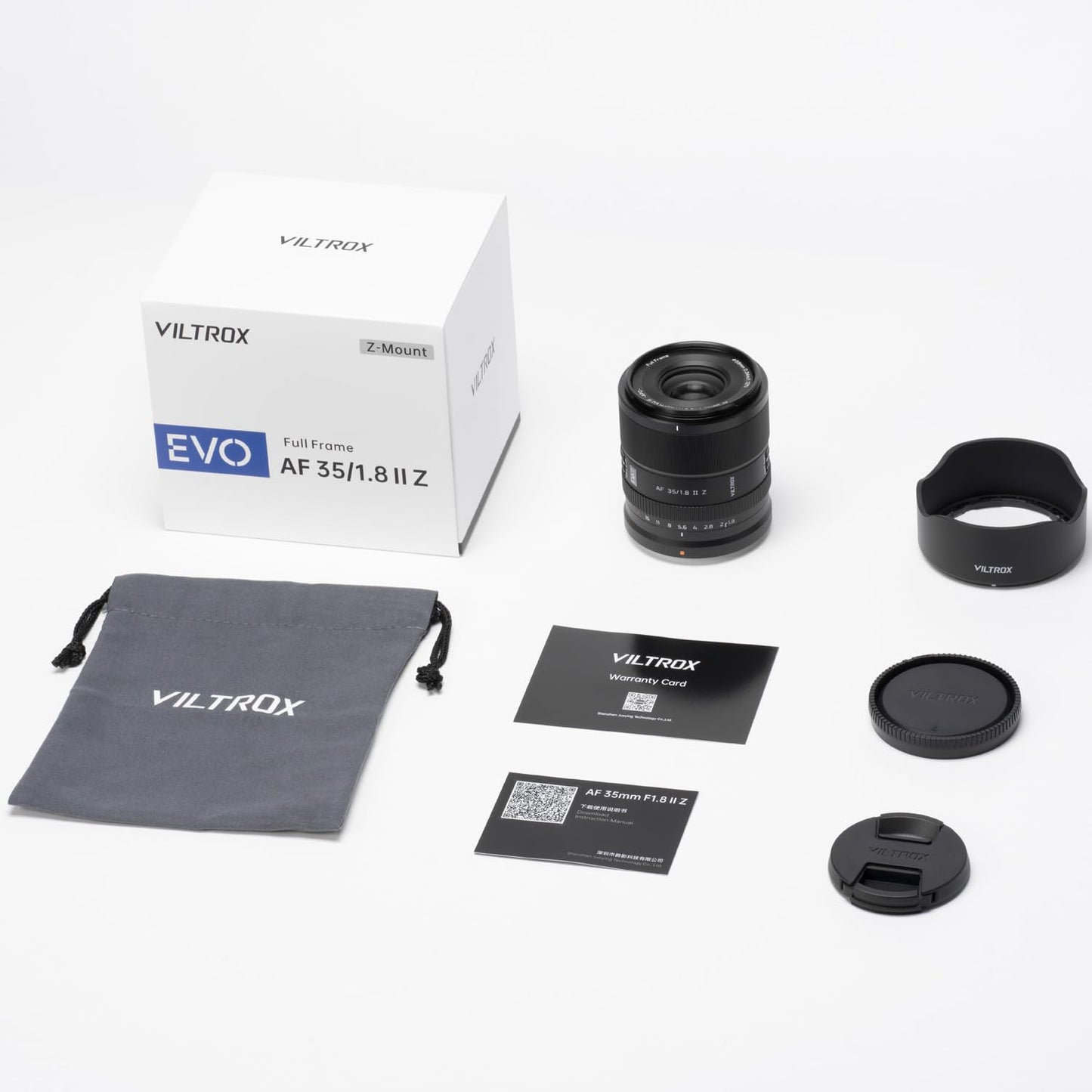 VILTROX 35mm F1.8 II EVO APO Z Full Frame Large Aperture Autofocus Prime Cameras Lens Compatible with Nikon Z-Mount Z30 Z50 Z50II ZFC Z5 Z5II Z6 Z6II Z6III Z7 Z7II Z8 Z9 ZF ZR