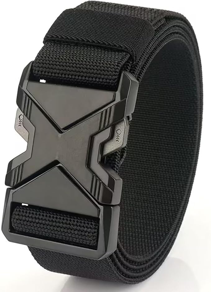 Tactical Belts for Men Military Style Plus Size 1.5" Web Work Belt with Quick Release Buckle