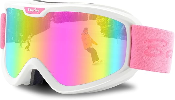 BangLong Ski Goggles, Snowboard/Snow Goggles Anti Fog UV Protection Design for Men Women Skiing, Skating,Snowmobilet,Youth