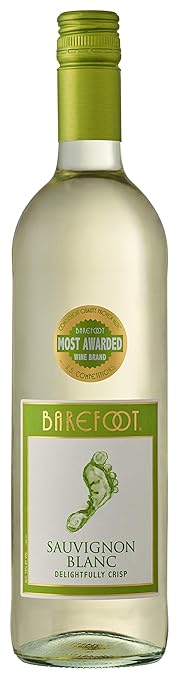 Barefoot Sauvignon Blanc, White Wine, 750 mL Bottle