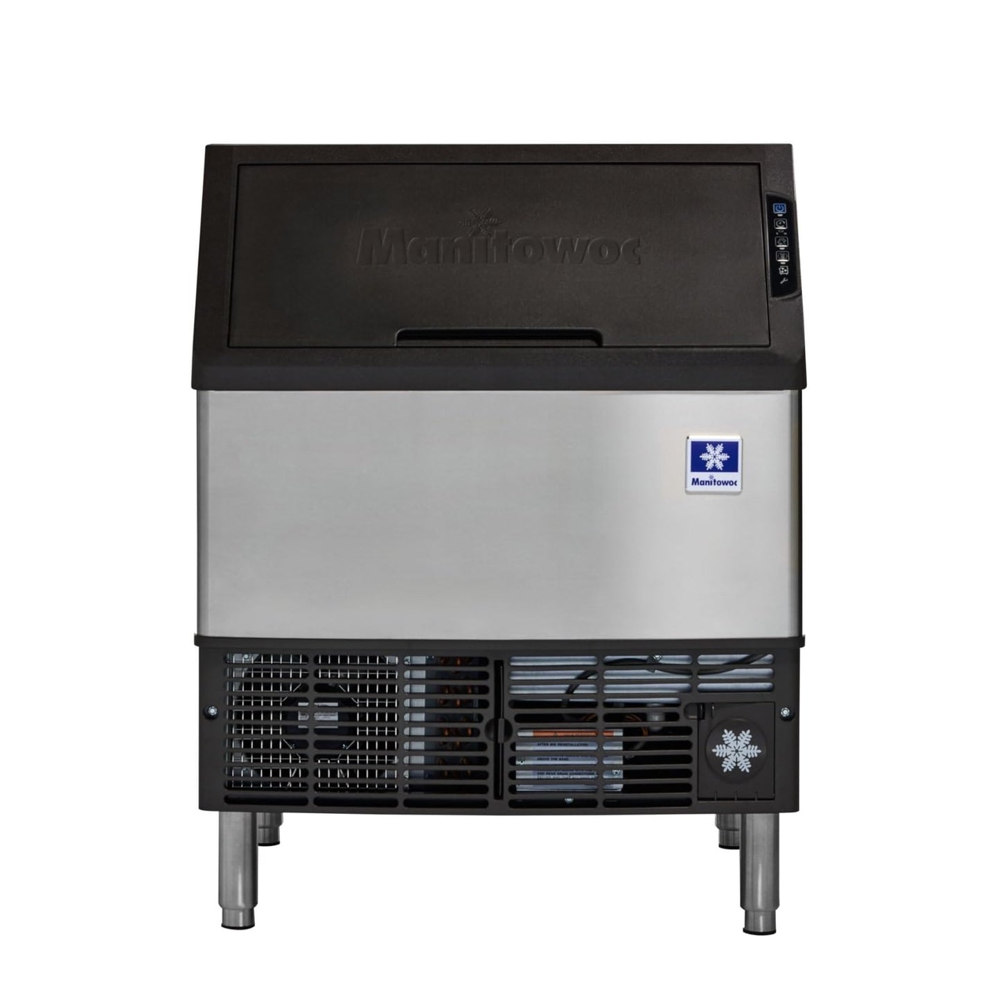 Manitowoc NEO Series Undercounter Ice Machine w/Built-in Water Filtration | 26" Wide, 200 lb/Day Full Cube Ice Production, 90 lb. Storage, Air Cooled