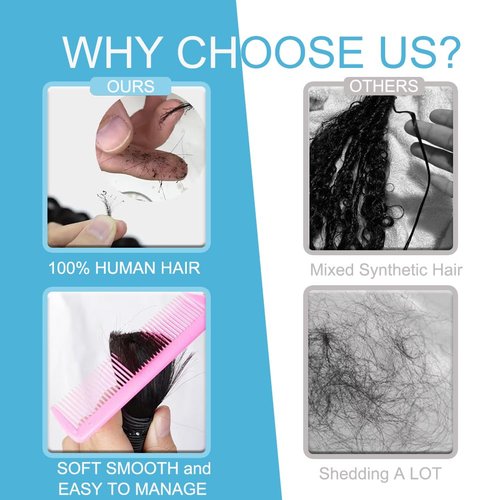 Heyloo Hey my wig 613 Blonde 22 Inch 2 Bundles 100g Boho Human Braiding Hair Curly Deep Wave Bulk Unprocessed Brazilian Virgin Water Wave Human Braiding Hair for Boho Braids Wet and Wavy