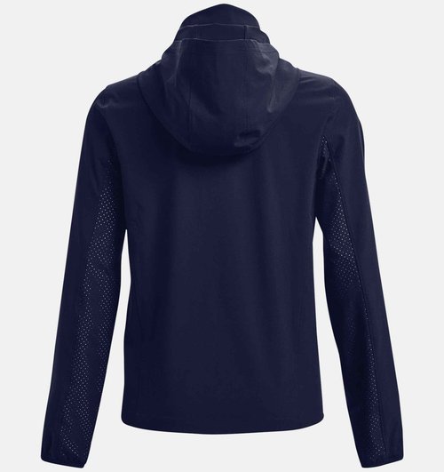 Under Armour Womens Squad 3.0 Warmup Full Zip Jacket Midnight Navy XL
