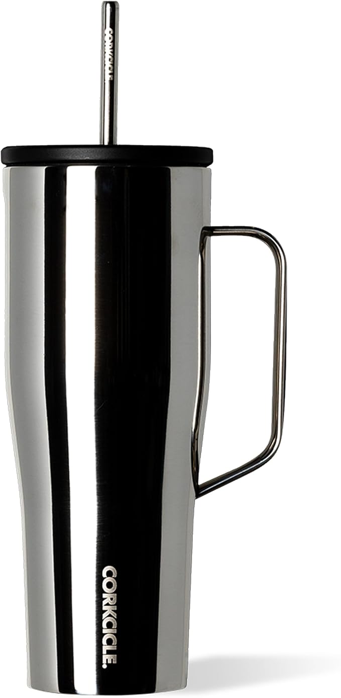 Corkcicle Cold Cup XL - Insulated Tumbler with Handle - Keeps Drinks Cold 12 Hours - Triple-Insulated - Spill-Proof Lid - ...