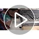 My Hibachi BBQ 3-in-1 Sit Around Grill with Flat Top Teppanyaki Griddle, BBQ Rack and Cast Iron Grill - Propane Gas and St...