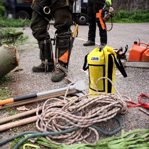 Rock-N-Rescue Arbor Rope Storage Bag 200 ft bundle w/Hi-Vis Felling Wedge Combo Pack