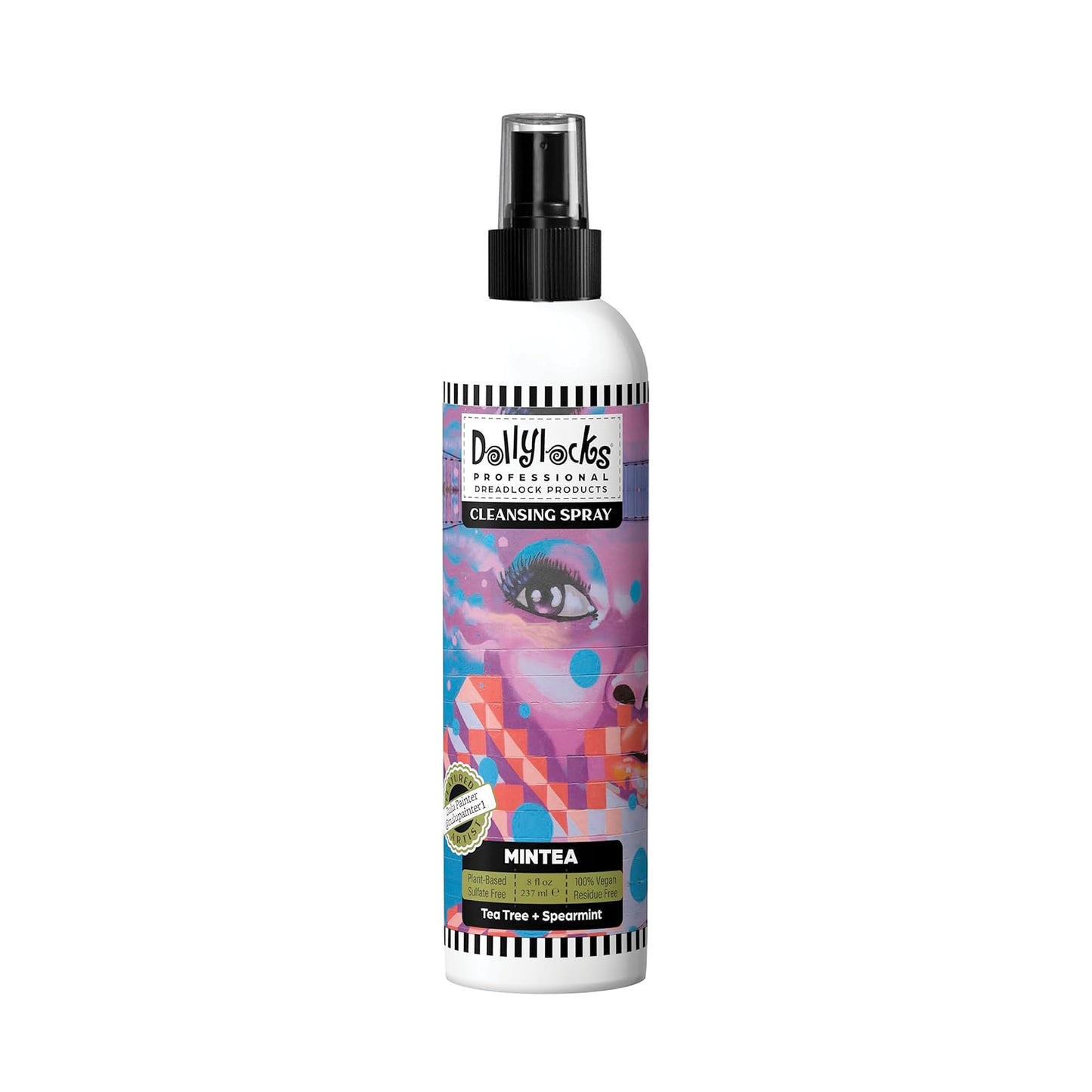 Loc and Braid Moisturizer Spray - Vegan Hair Products for Dreads, Box Braids, and Itchy Scalp - Cleansing Moisture with Tea Tree