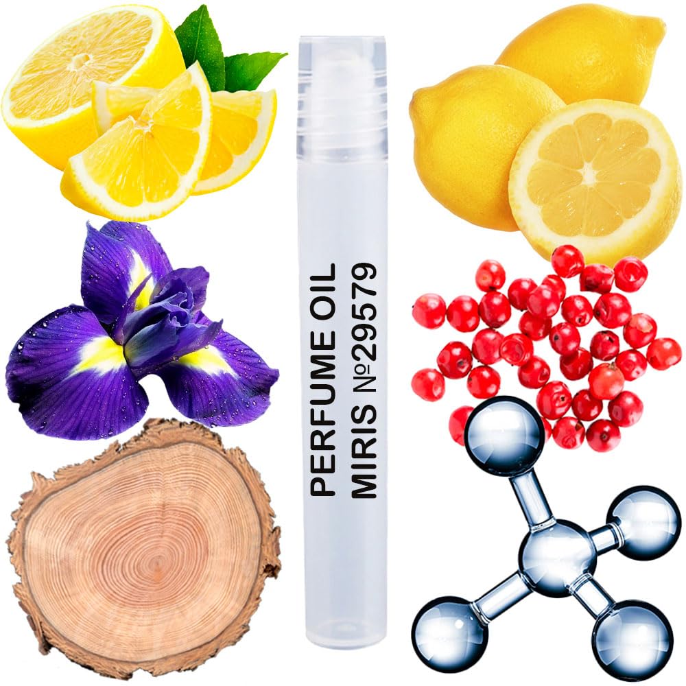 MIRIS No. 29579, Inspired by Escent 01, Long-Lasting Unisex Perfume Oil for Women & Men Roll-On, Rollerball 0.34 Fl Oz / 10 ml