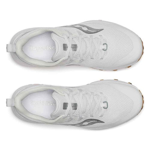 Saucony Men's Peregrine 14 Hiking Shoe, Fog/Gum, 7